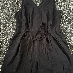 Elegant Black Sleeveless romper